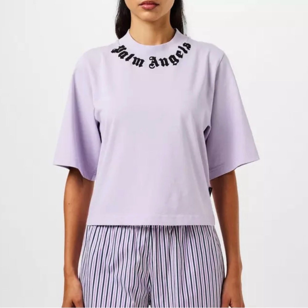 Palm Angels crop Tee